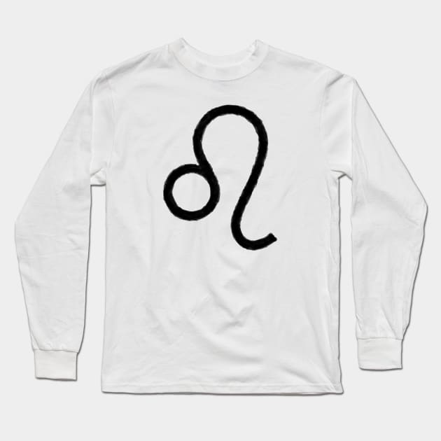 LEO SYMBOL IN OIL Long Sleeve T-Shirt by jcnenm